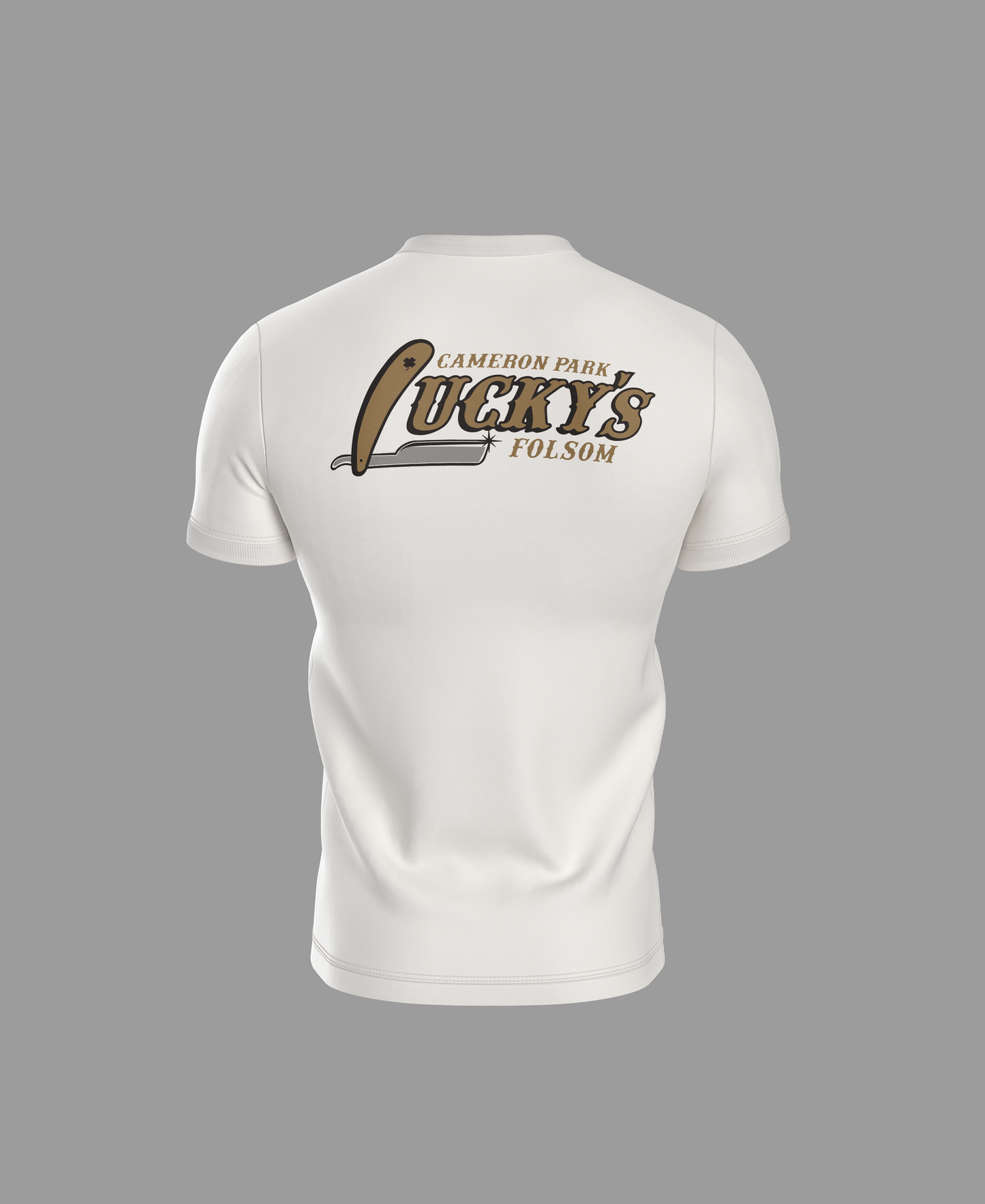Lucky's Classic Logo Tee | Gold