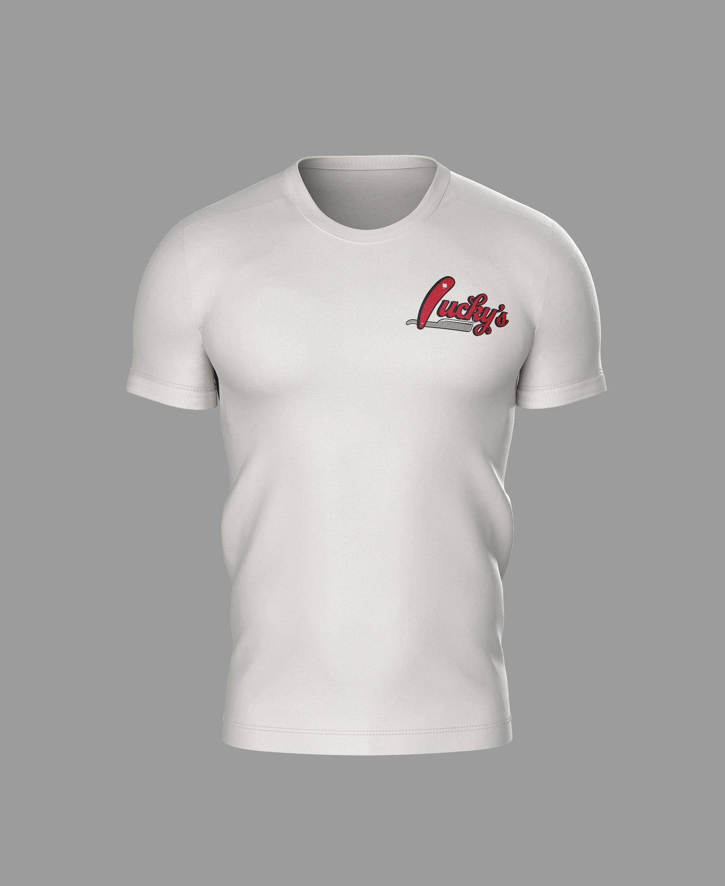 Lucky's Classic Logo Tee | Red