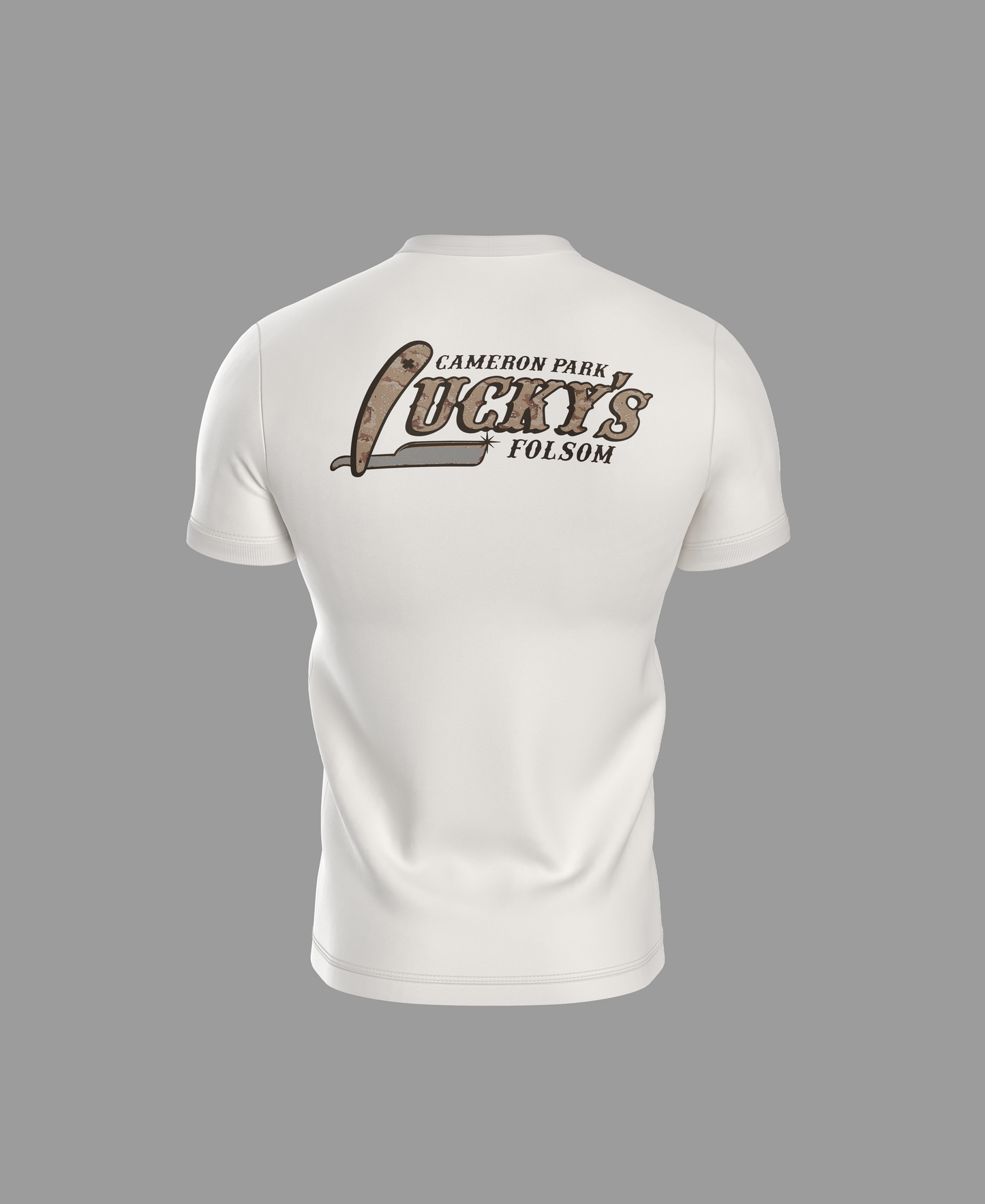 Lucky's Classic Logo Tee | Desert Camo