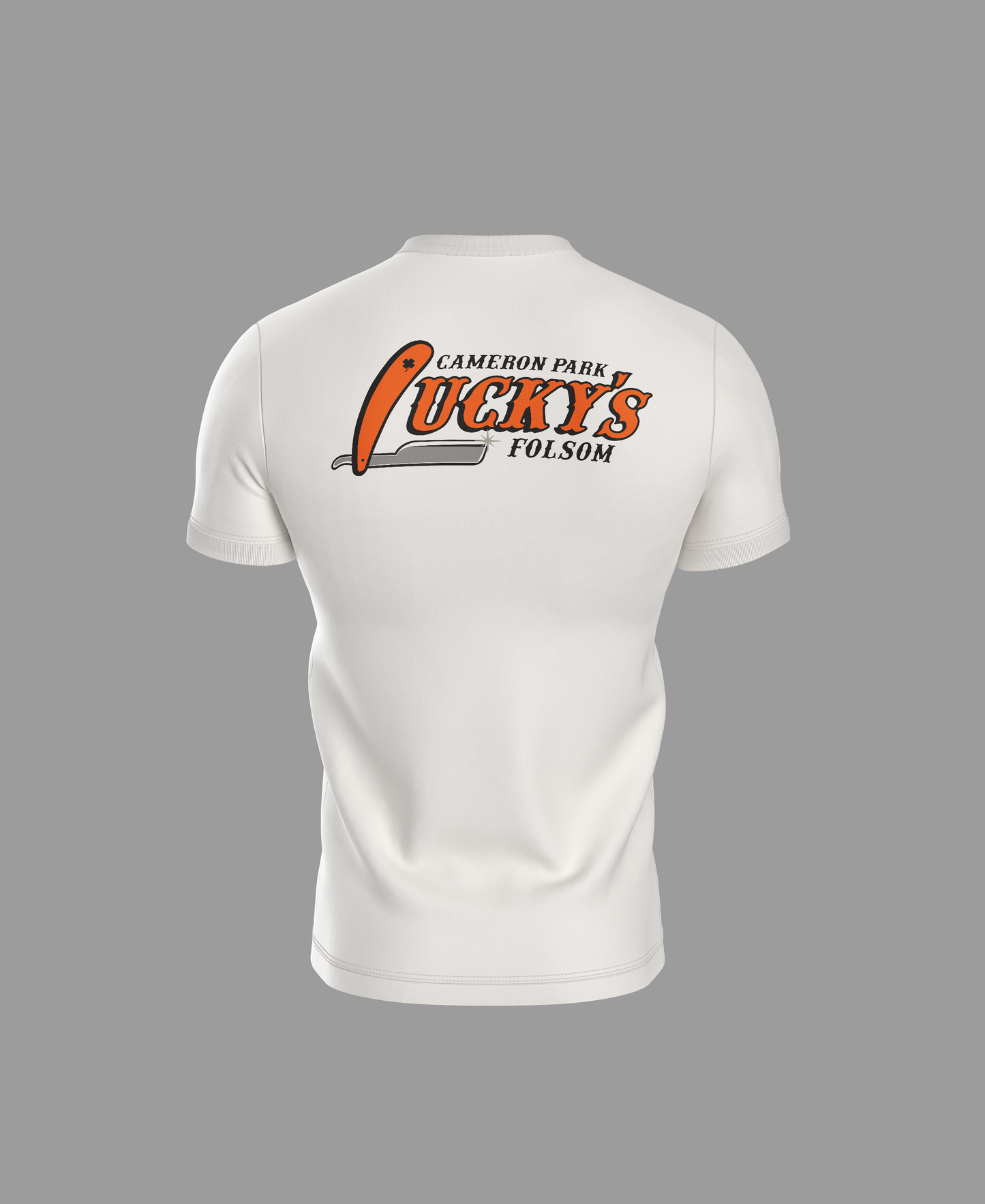 Lucky's Classic Logo Tee | Orange
