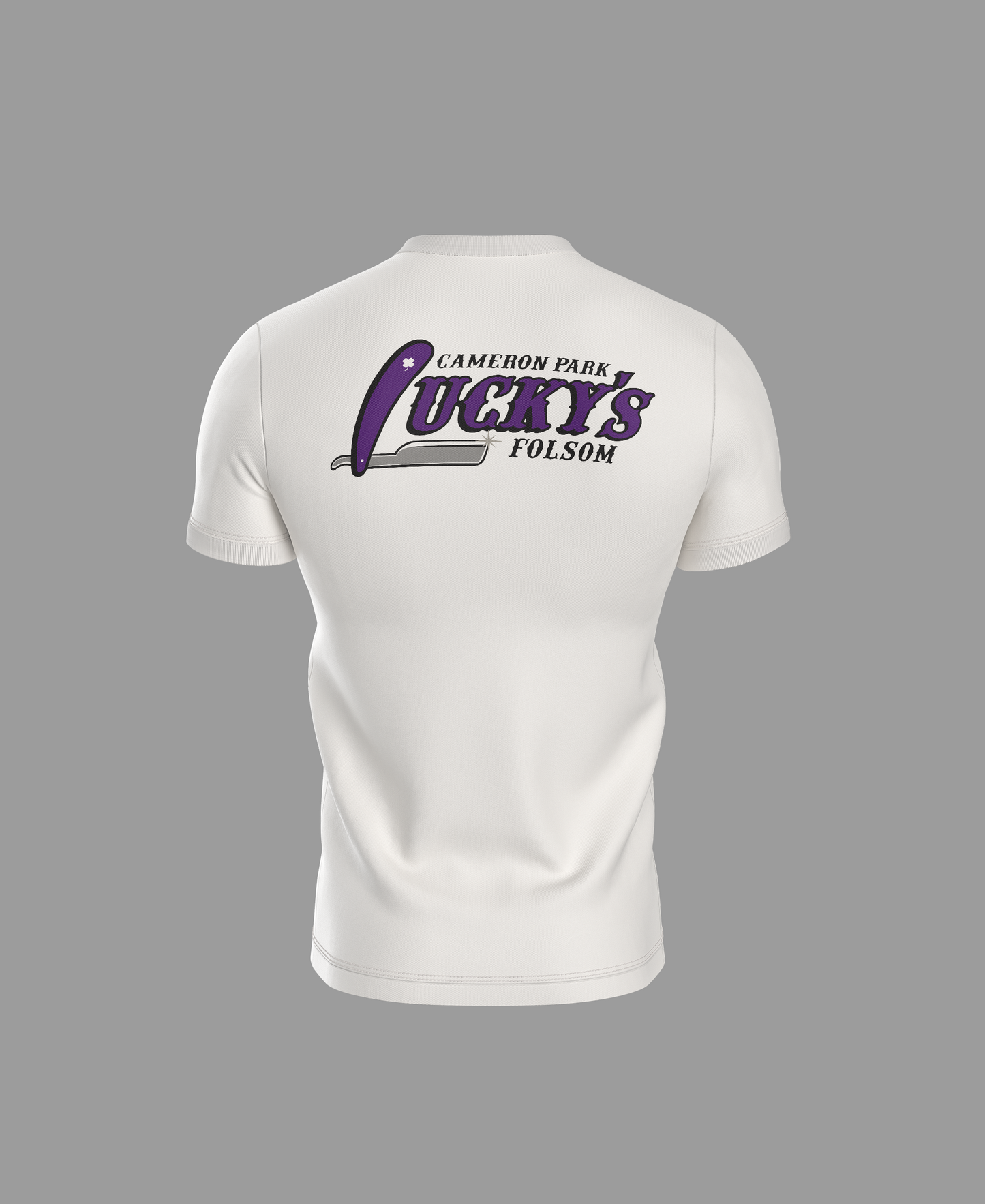 Lucky's Classic Logo Tee | Purple