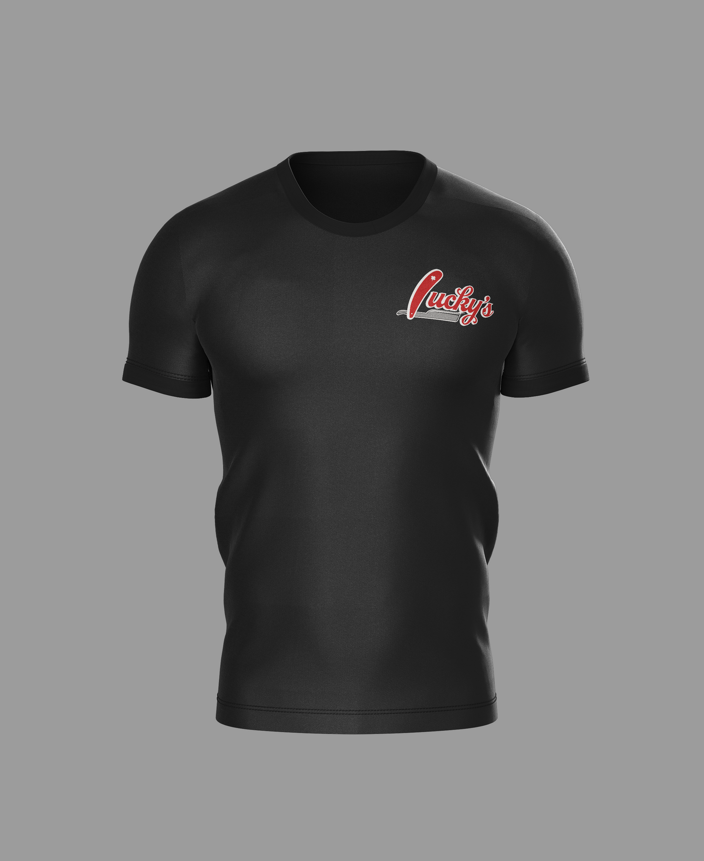 Lucky's Classic Logo Tee | Red