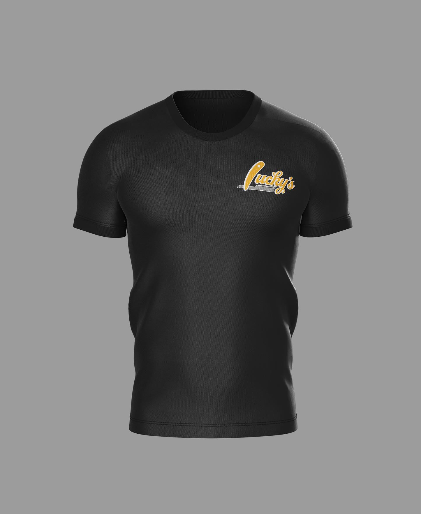 Lucky's Classic Logo Tee | Yellow