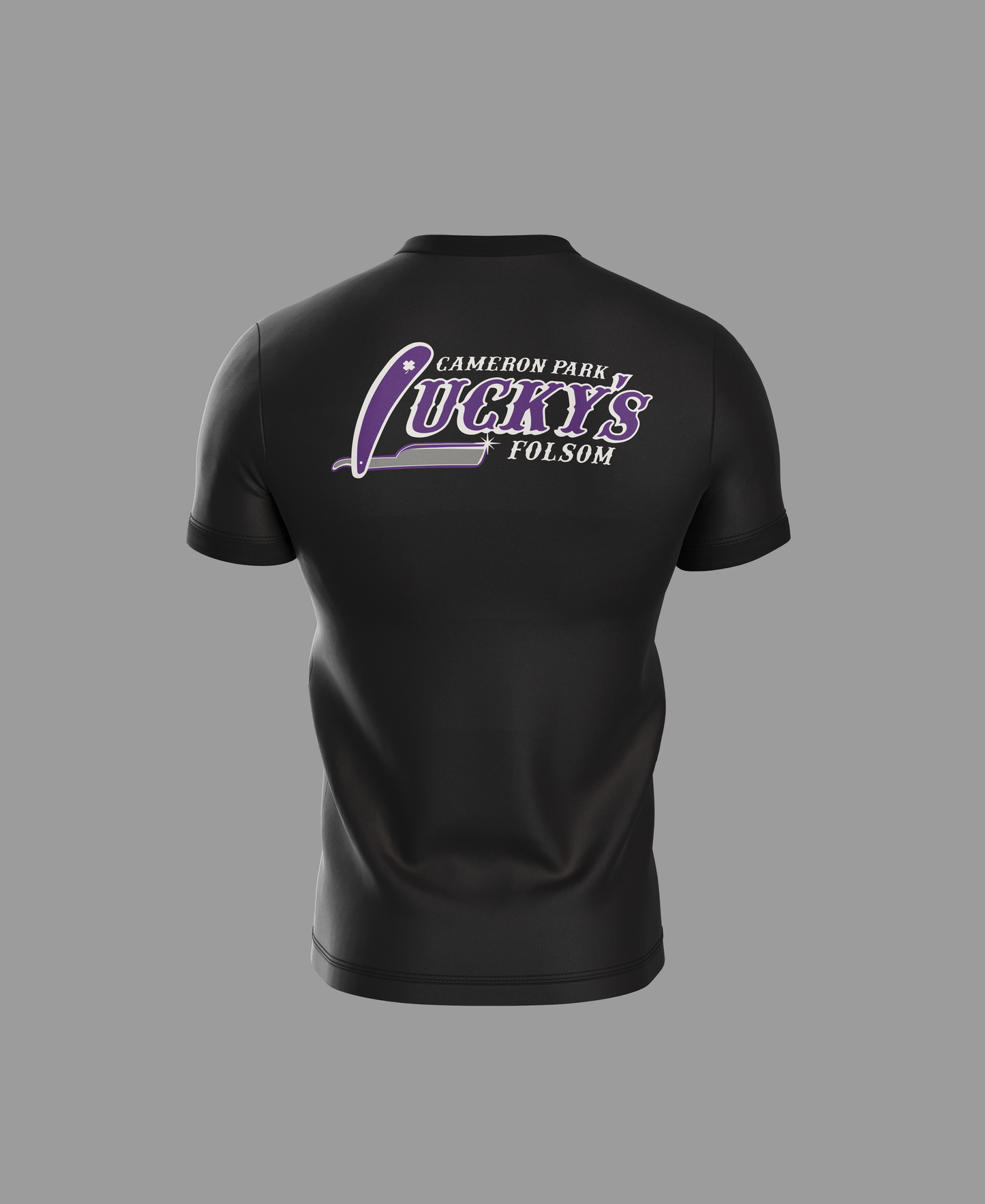 Lucky's Classic Logo Tee | Purple