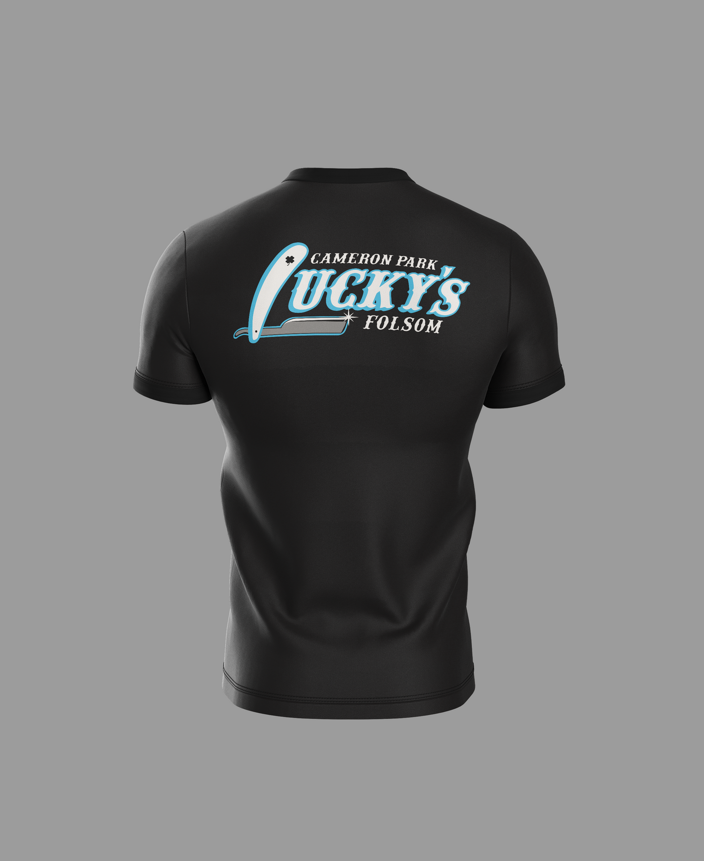 Lucky's Classic Logo Tee | Light Blue