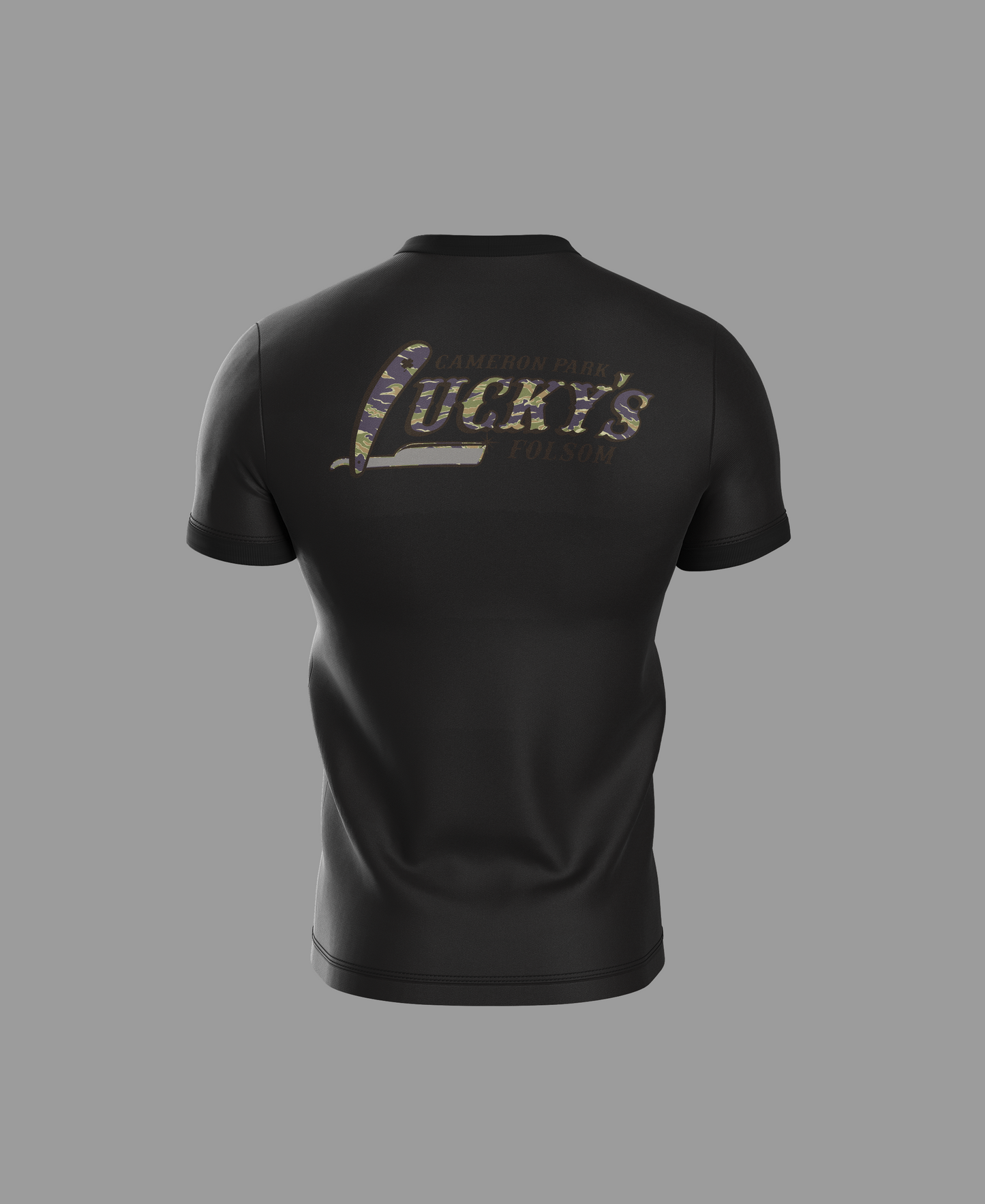Lucky's Classic Logo Tee | Tigerstripe Camo