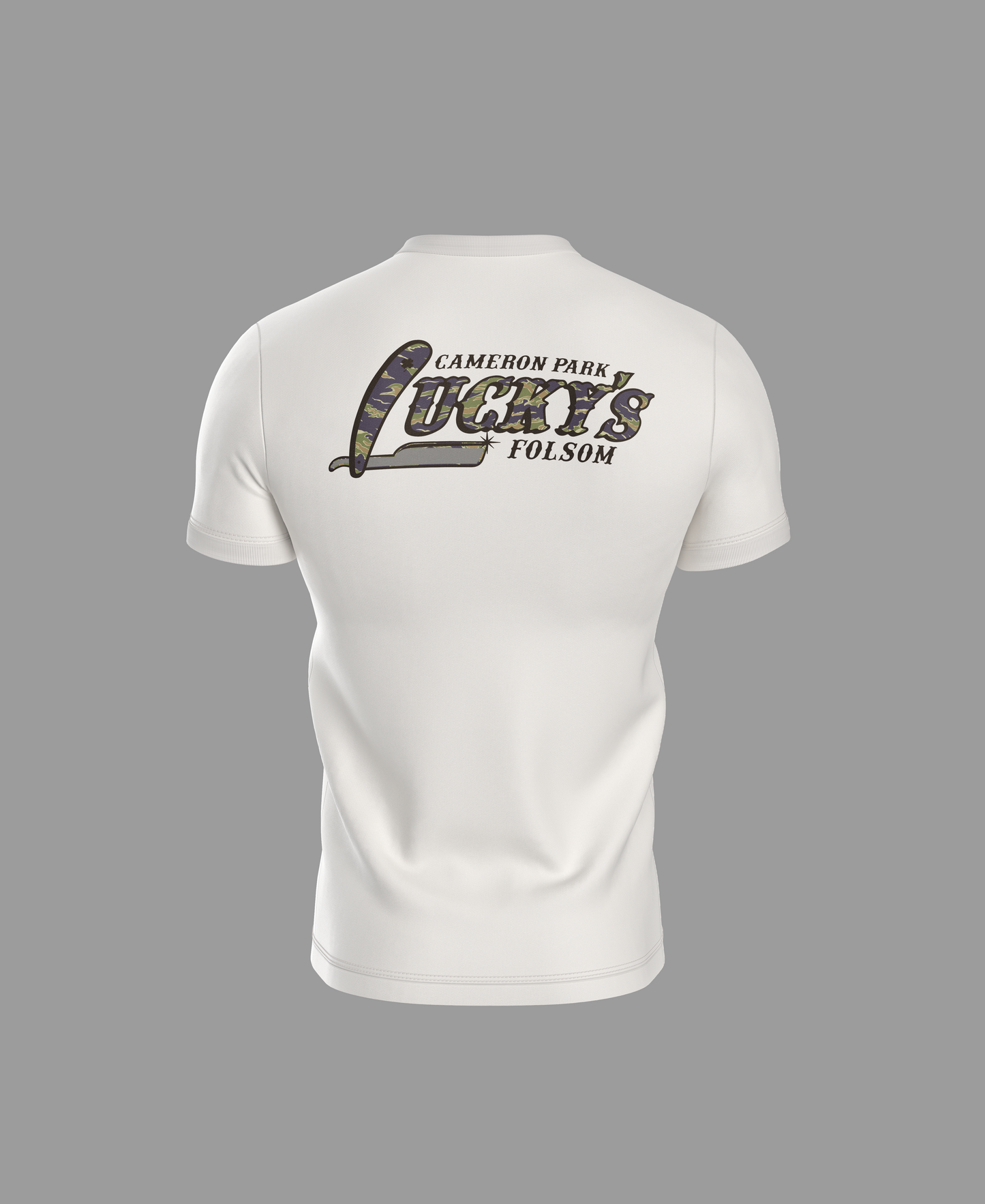 Lucky's Classic Logo Tee | Tigerstripe Camo