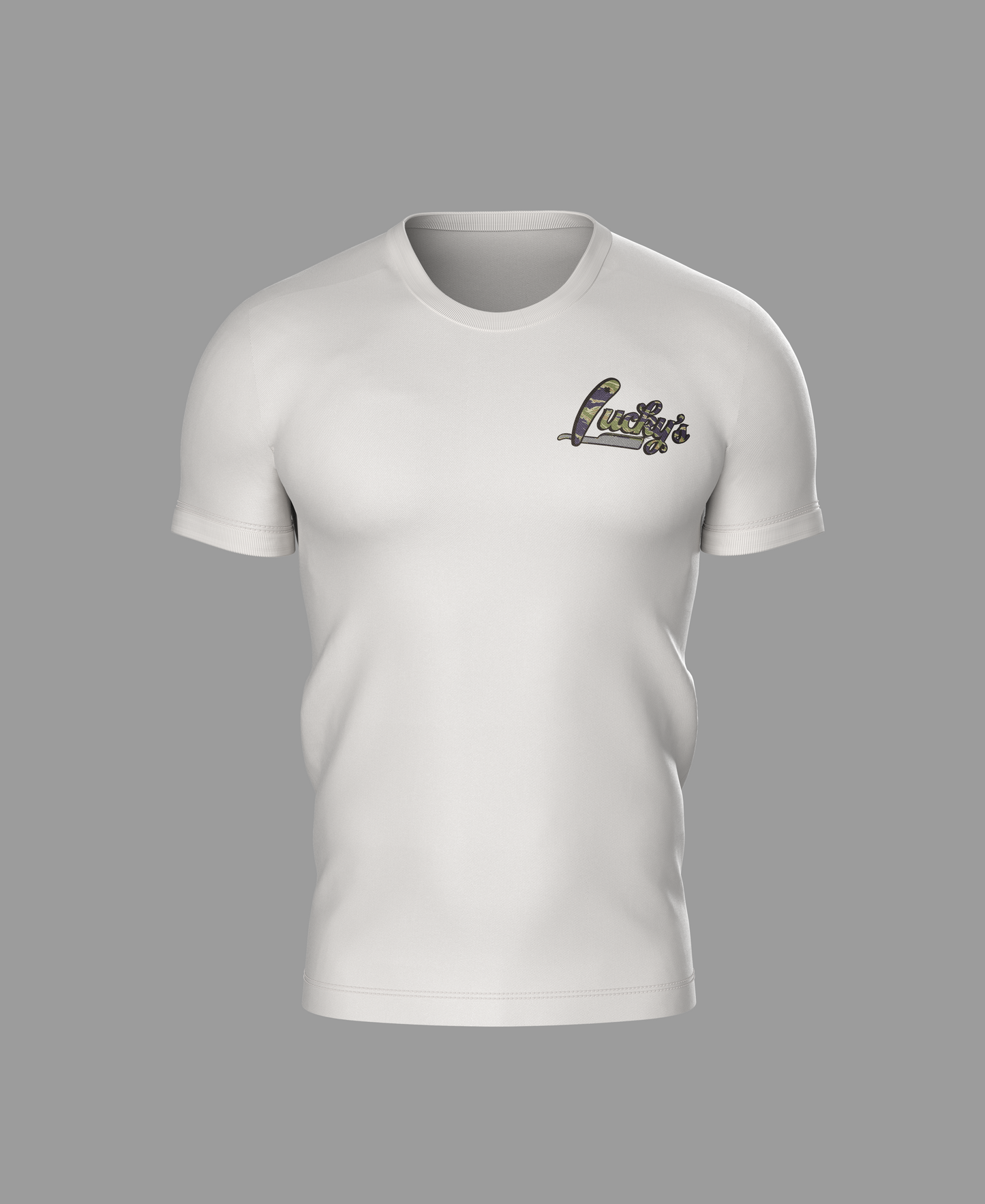 Lucky's Classic Logo Tee | Tigerstripe Camo