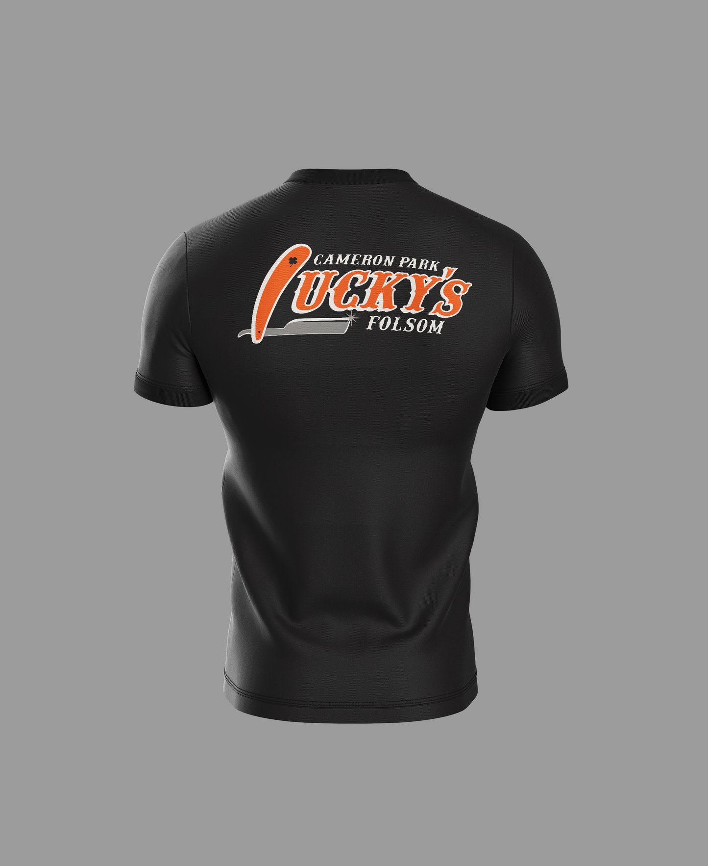 Lucky's Classic Logo Tee | Orange