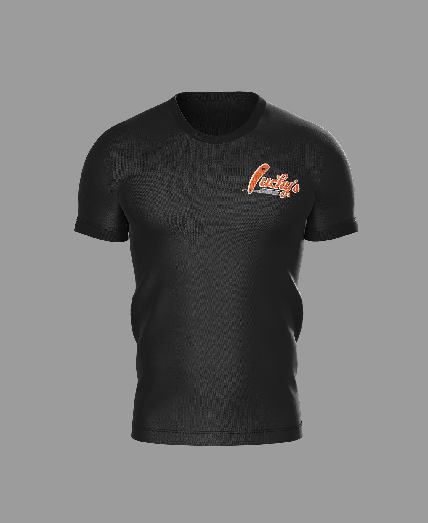 Lucky's Classic Logo Tee | Orange