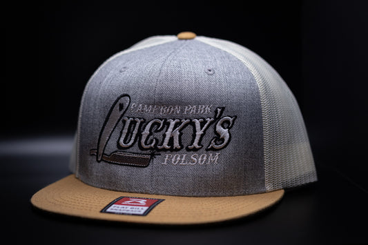 Lucky's Classic Logo Hat | Heather/Birch/Creme